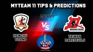 Titans vs Daredevils MyTeam11 Team Prediction Cricket, Taipei T10 League: Captain And Vice-Captain, Fantasy Cricket Tips , Yingfeng Ground, TPE, 9:00 AM IST
